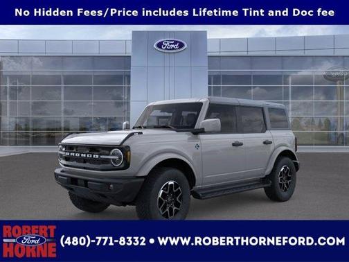 Avalanche Gray 2026 Ford Bronco Outer Banks