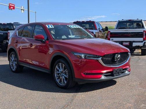 Soul Red Crystal Metallic 2021 Mazda CX-5 Grand Touring
