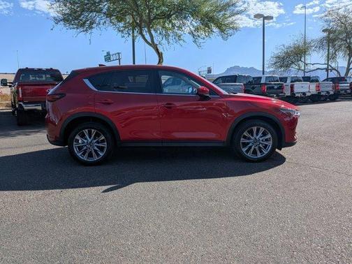 Soul Red Crystal Metallic 2021 Mazda CX-5 Grand Touring