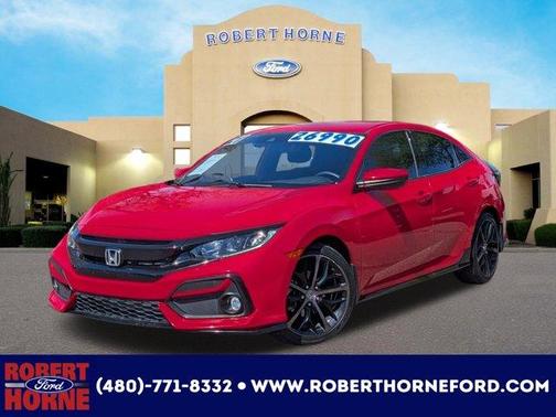 Rallye Red 2021 Honda Civic Sport