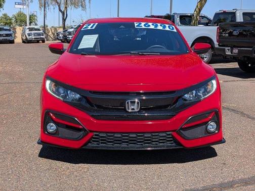Rallye Red 2021 Honda Civic Sport