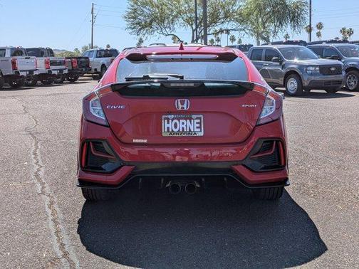 Rallye Red 2021 Honda Civic Sport