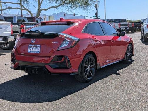 Rallye Red 2021 Honda Civic Sport