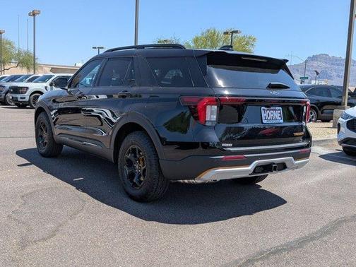 Agate Black Metallic 2026 Ford Explorer Tremor