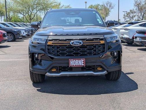 Agate Black Metallic 2026 Ford Explorer Tremor
