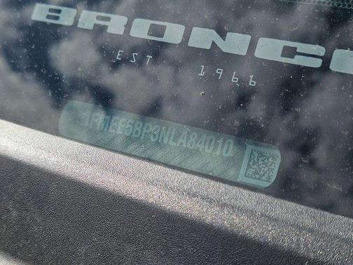 2022 Ford Bronco Outer Banks