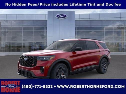 Red 2026 Ford Explorer ST