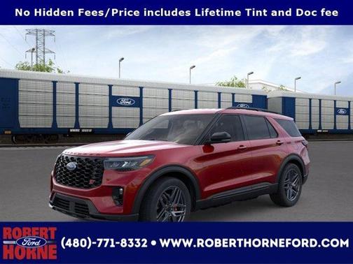 Red 2026 Ford Explorer ST
