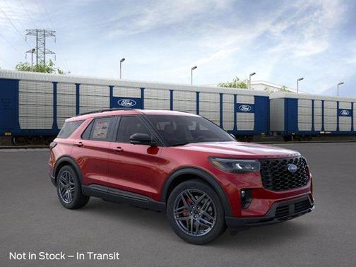 Red 2026 Ford Explorer ST