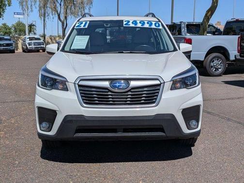 Crystal White Pearl 2021 Subaru Forester Premium