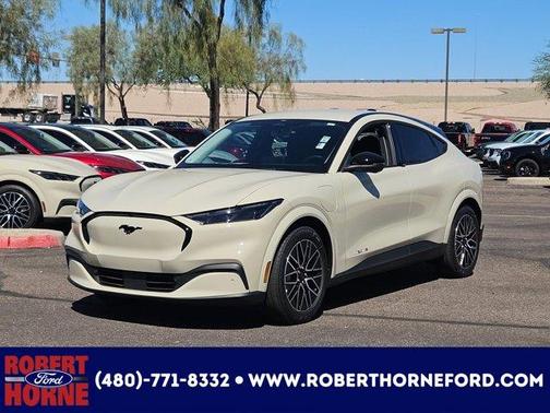 Desert Sand 2025 Ford Mustang Mach-E Premium SUV