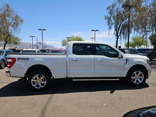 White Metallic 2021 Ford F-150 Lariat
