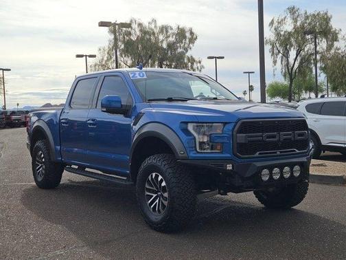 Ford Performance Blue Metallic 2020 Ford F-150 Raptor