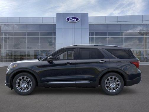 Agate Black 2026 Ford Explorer Platinum