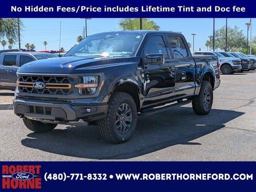 Agate Black Metallic 2025 Ford F-150 Tremor
