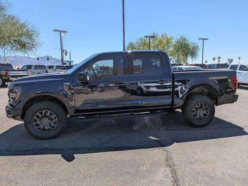 Agate Black Metallic 2025 Ford F-150 Tremor