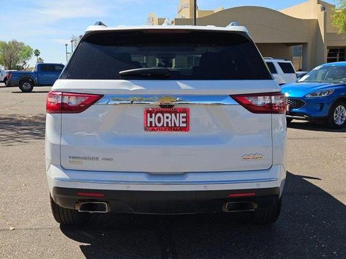 Summit White 2020 Chevrolet Traverse High Country