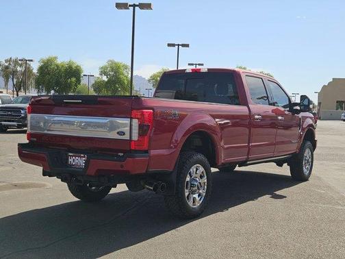 Ruby Red Metallic 2018 Ford F-350 Platinum