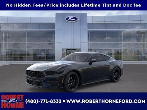 Black 2026 Ford Mustang EcoBoost