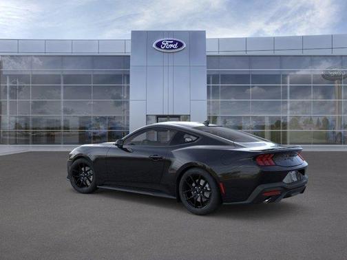 Black 2026 Ford Mustang EcoBoost