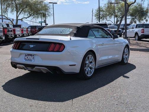 White Platinum Clearcoat Metallic 2017 Ford Mustang EcoBoost Premium