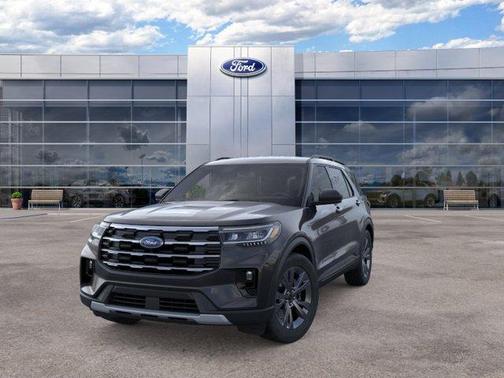 Agate Black Metallic 2026 Ford Explorer Active
