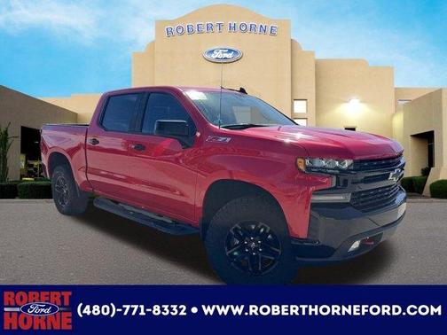 Red 2020 Chevrolet Silverado 1500 LT Trail Boss Truck