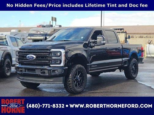 Black 2025 Ford F-350 Platinum