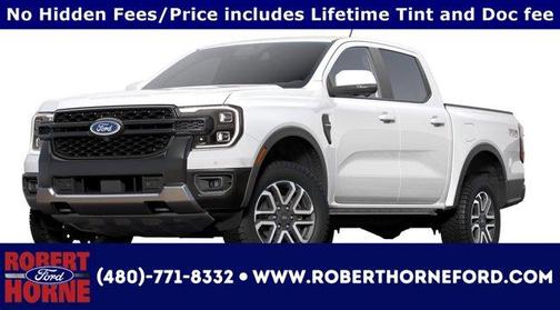 Oxford White 2025 Ford Ranger Lariat Truck