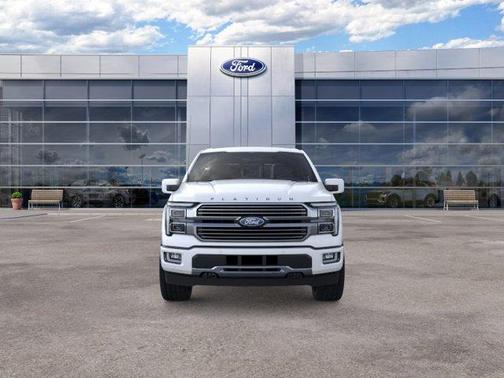 Star White 2026 Ford F-150 Platinum