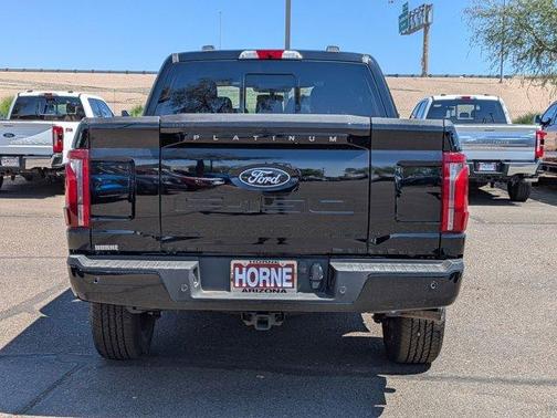 Agate Black 2025 Ford F-150 Platinum