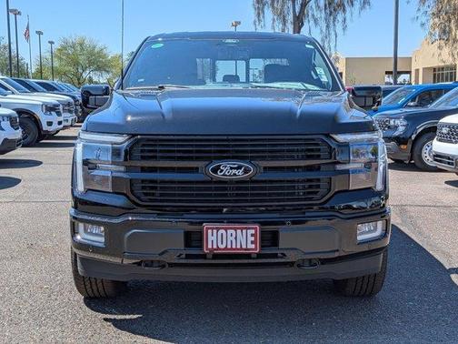 Agate Black 2025 Ford F-150 Platinum