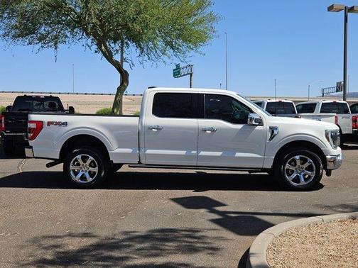 White Metallic 2022 Ford F-150 Lariat