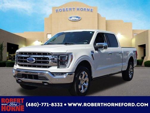 White Metallic 2022 Ford F-150 Lariat