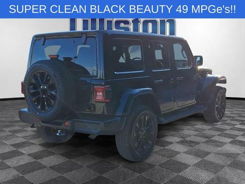 Black Clearcoat 2025 Jeep Wrangler 4xe Sahara