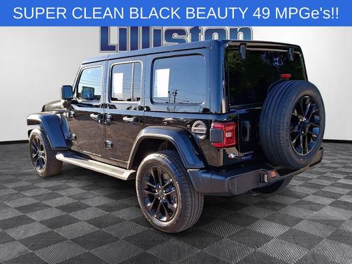 Black Clearcoat 2025 Jeep Wrangler 4xe Sahara