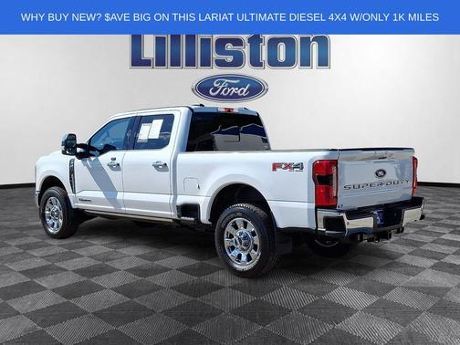 White Metallic 2025 Ford F-250 Lariat