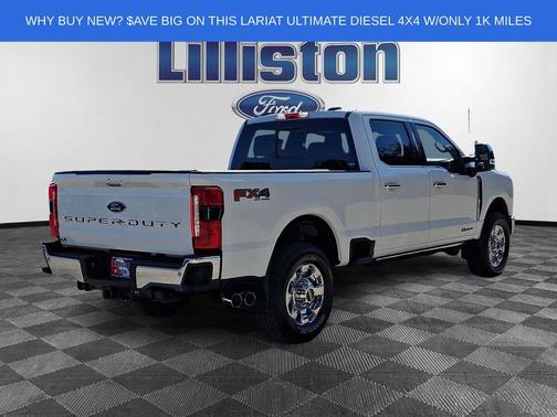 White Metallic 2025 Ford F-250 Lariat