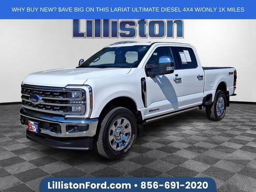 White Metallic 2025 Ford F-250 Lariat