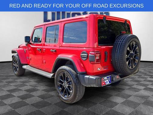 Firecracker Red Clearcoat 2025 Jeep Wrangler 4xe Sahara