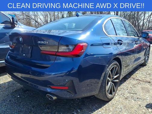 Mediterranean Blue Metallic 2019 BMW 330 i xDrive