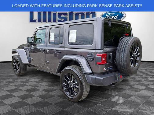 Granite Crystal Clearcoat Metallic 2025 Jeep Wrangler 4xe Sahara