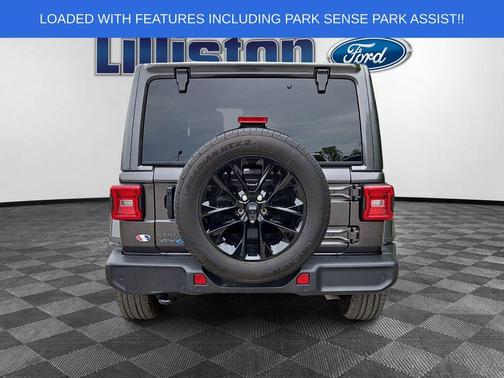Granite Crystal Clearcoat Metallic 2025 Jeep Wrangler 4xe Sahara