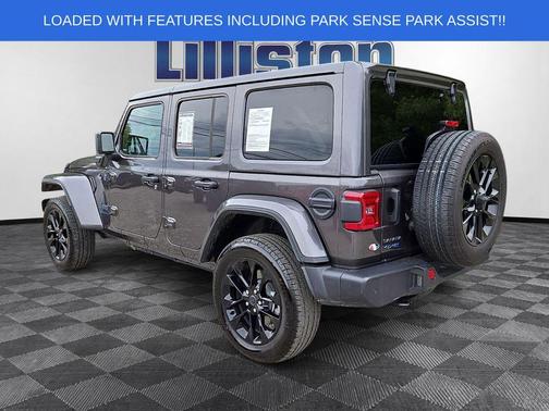 Granite Crystal Clearcoat Metallic 2025 Jeep Wrangler 4xe Sahara