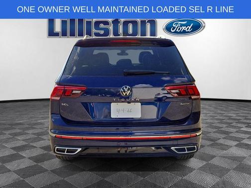 Atlantic Blue 2024 Volkswagen Tiguan 2.0T SEL R-Line