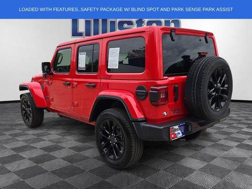 Firecracker Red Clearcoat 2025 Jeep Wrangler 4xe Sahara