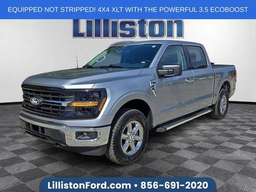 Silver Metallic 2025 Ford F-150 XLT