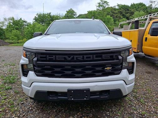 Summit White 2023 Chevrolet Silverado 1500 Custom