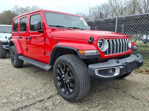 Firecracker Red Clearcoat 2025 Jeep Wrangler 4xe Sahara