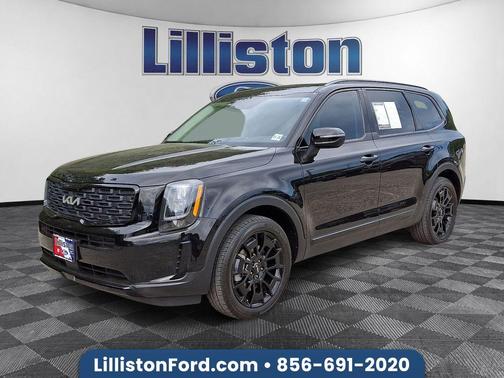 Black 2022 Kia Telluride EX
